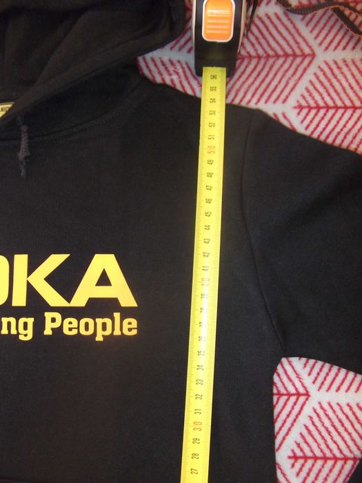 Camisola com capuz preta / Black hoodie sweater – Vodka (XS/S)