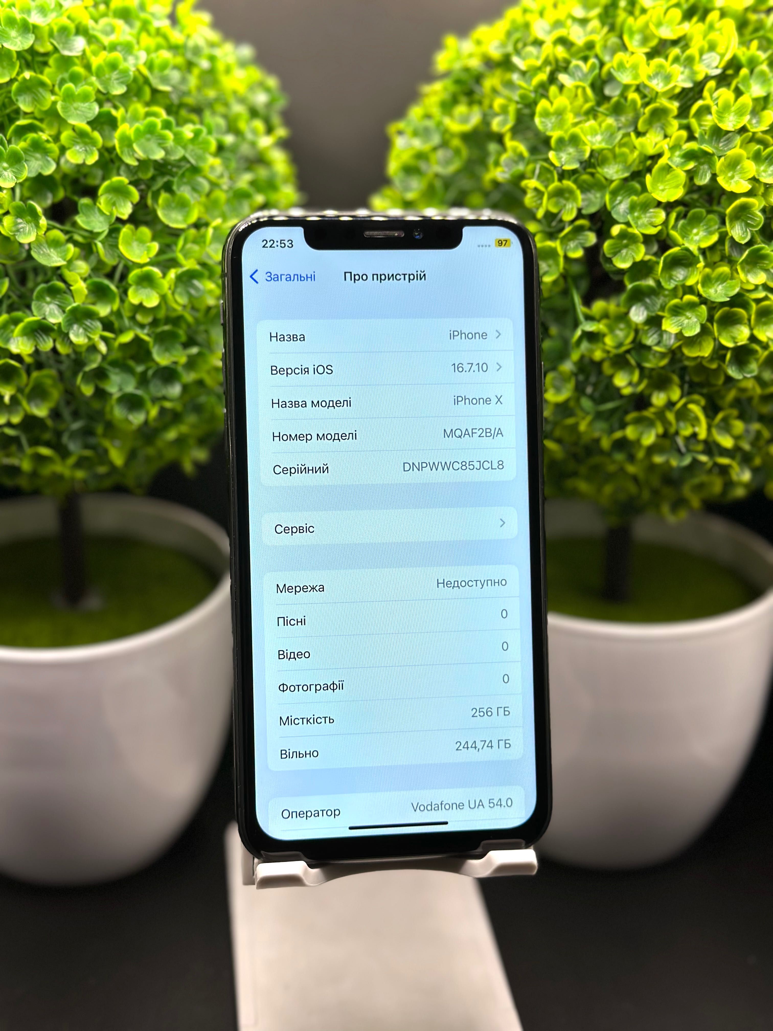 ‼️iPhone X 256GB Батарея 100% / Айфон Х 256 гб‼️