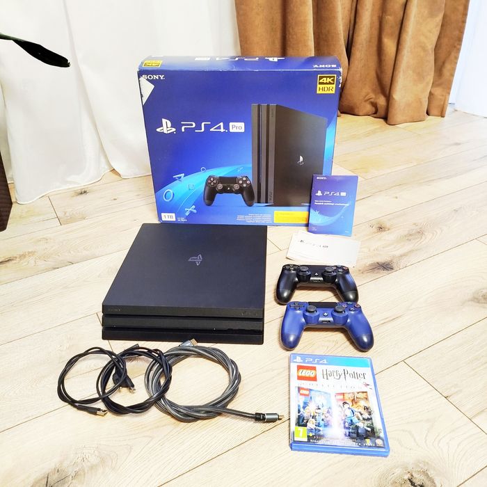 Sony PlayStation 4 Pro 1TB Остання ревізія + комплект як нова