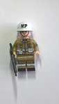 Figurka żołnierza amerykańskiego z br. 4krotny nadruk WW2 komp. z Lego