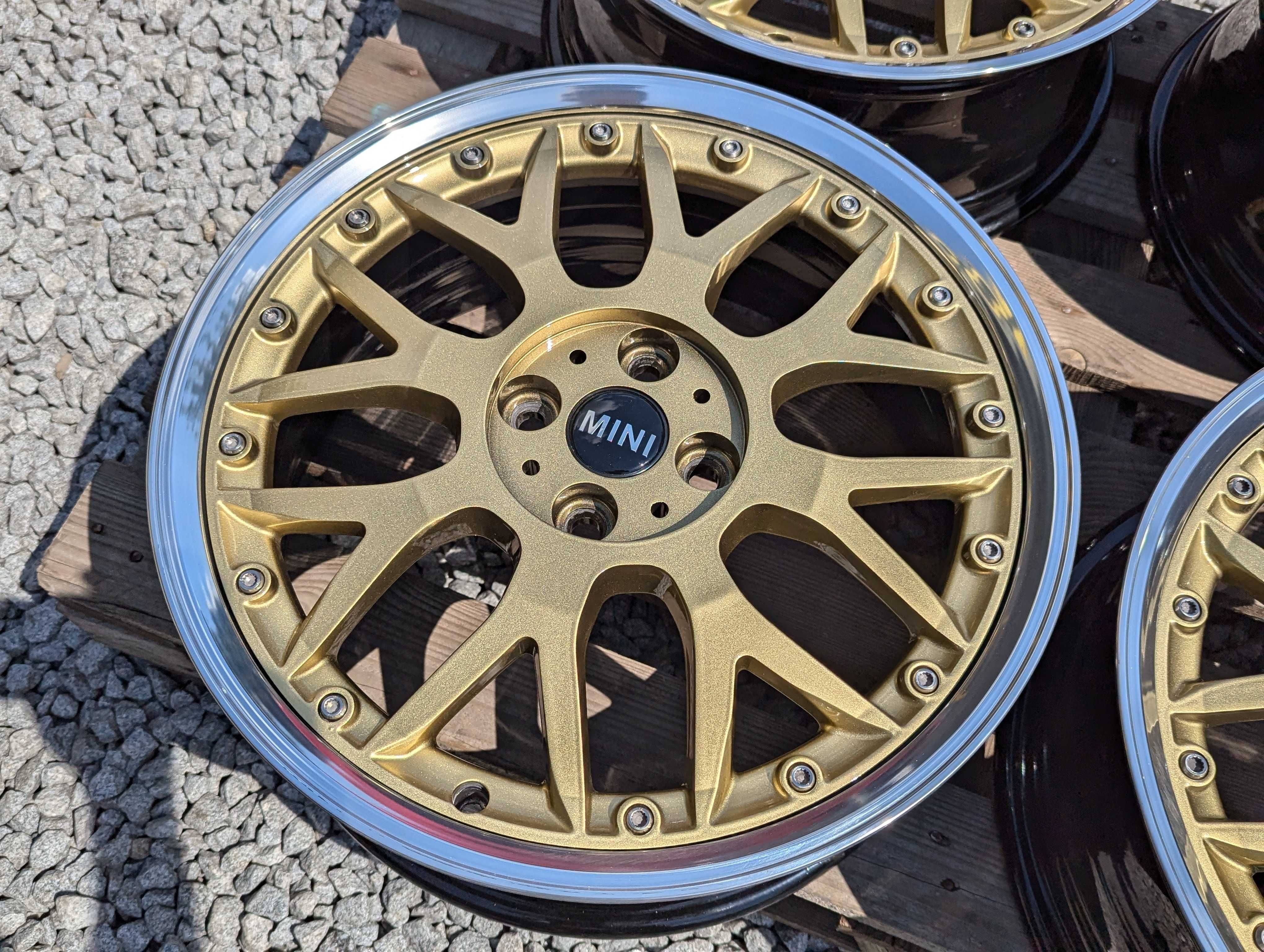 Oryginalne felgi BBS 17" Mini Golf Jetta VAG 4x100 skręcane Custom