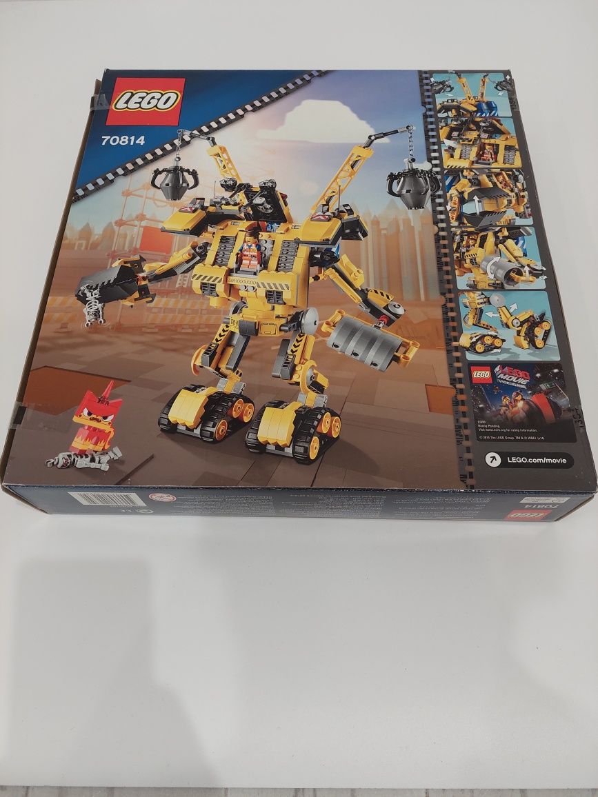 Nieotwarte Lego Movie 70814 Maszyna Emmeta