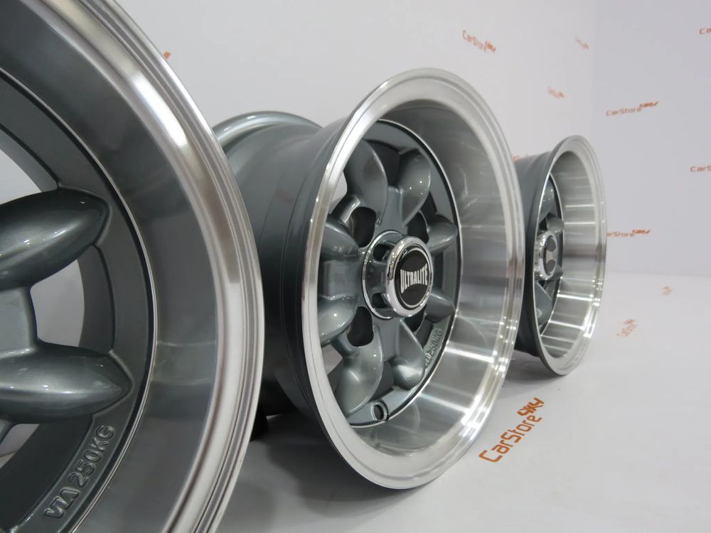Jantes Ultralite 13 x 7 et 10 4x101.6 Gunmetal Mini Clássico | Carsto