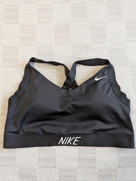Женский топ/бюсгальтер Nike Pro Indy Logo Back Bra. XL