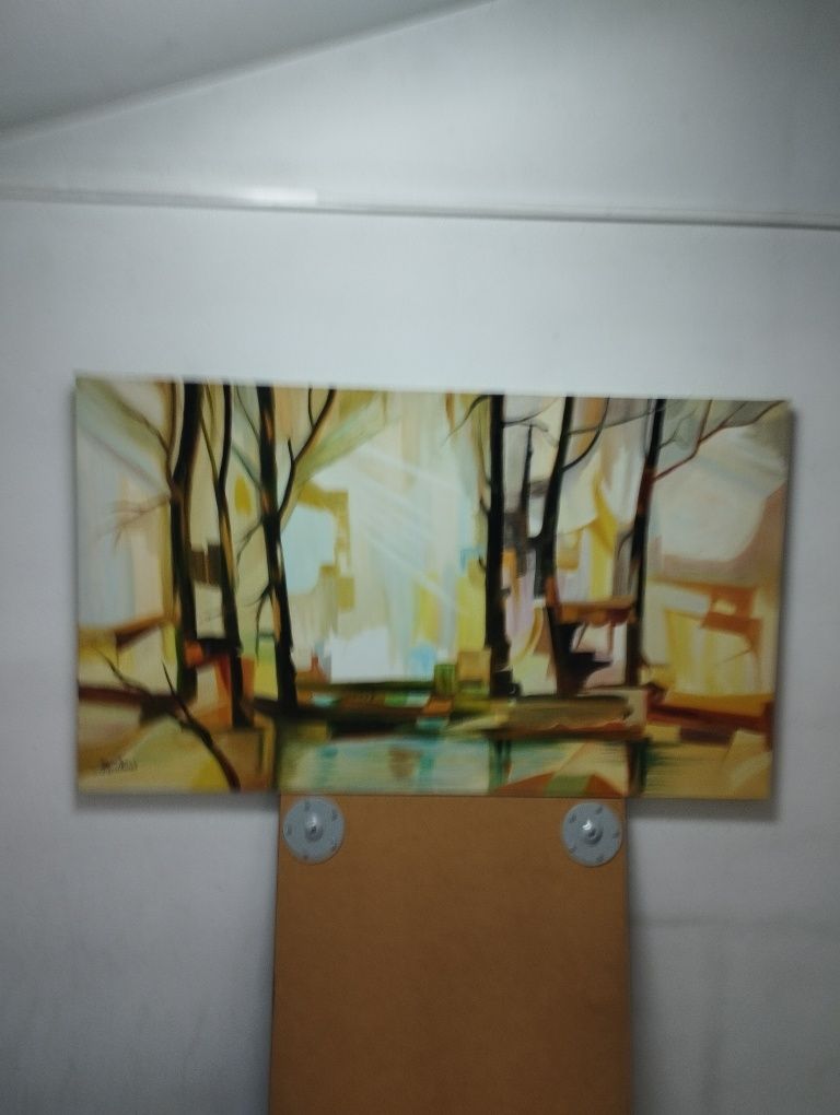 Tela pintada á mão