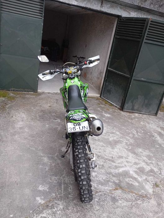 Kawasaki klxr matriculada ano 2003 cilindrada 300 4 tempo
