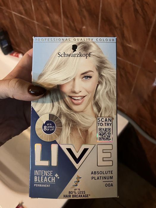 Farba schwarzkopf absolute platinum 00A