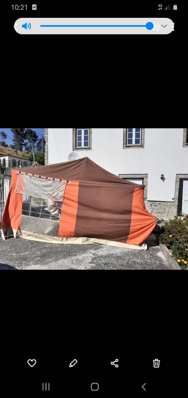 Atrelado tenda em excelente estado