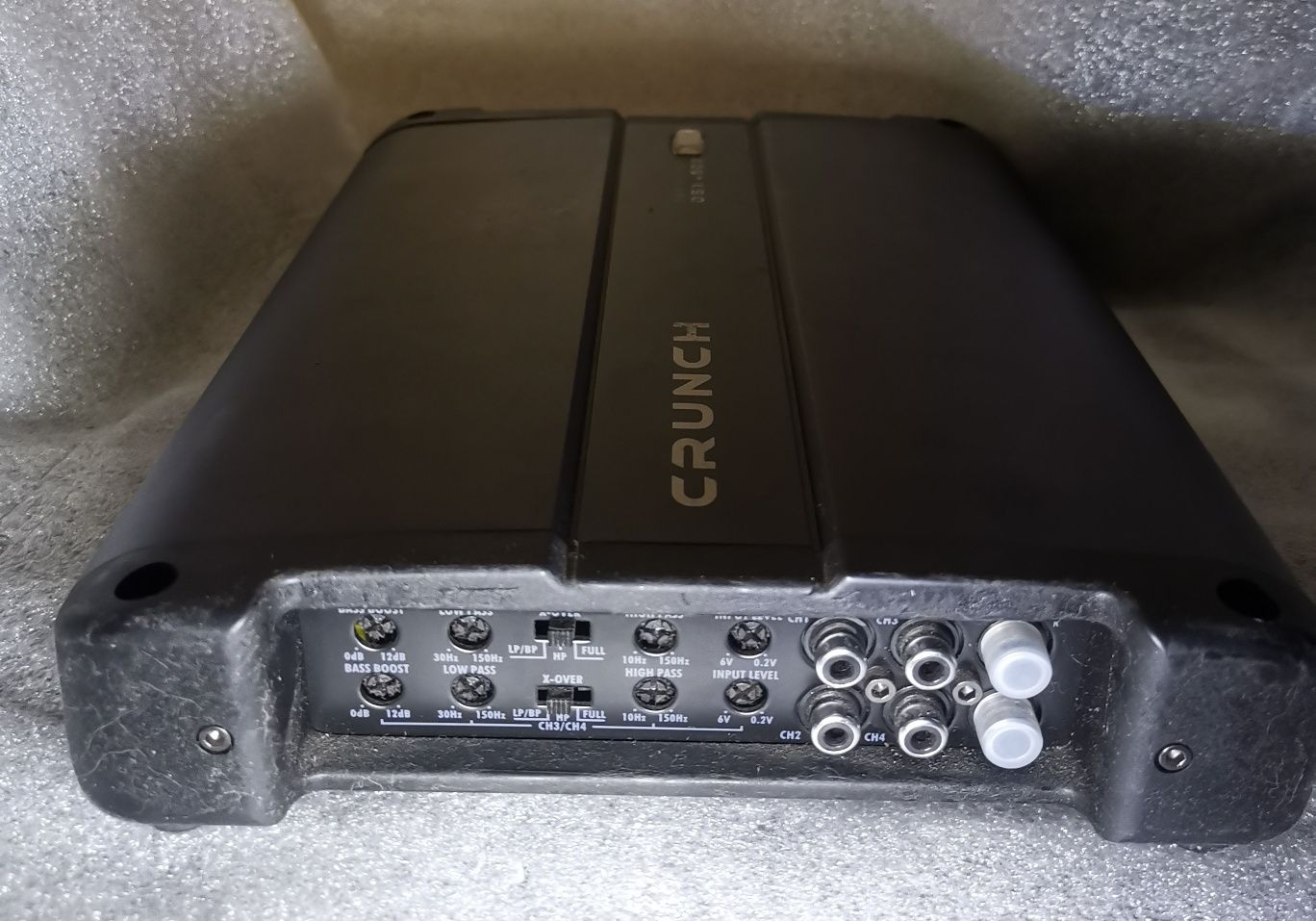 Subwoofer Crunch mxq-12 ze wzmacniaczem Crunch dsx-4500