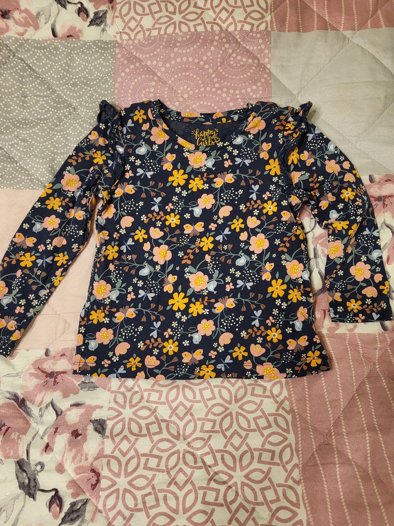 Bluzki dziewczęce C&A, Primark, M&S rozm 98/104