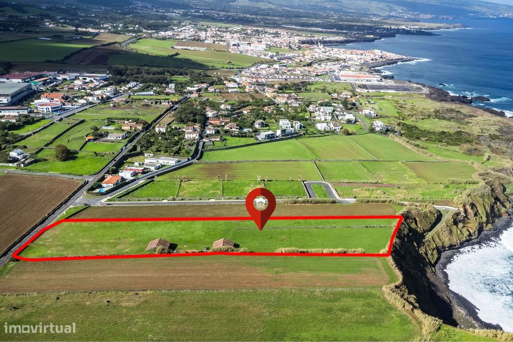 Terreno Rústico - Morro de Baixo, Rabo de Peixe. Vista deslumbrante