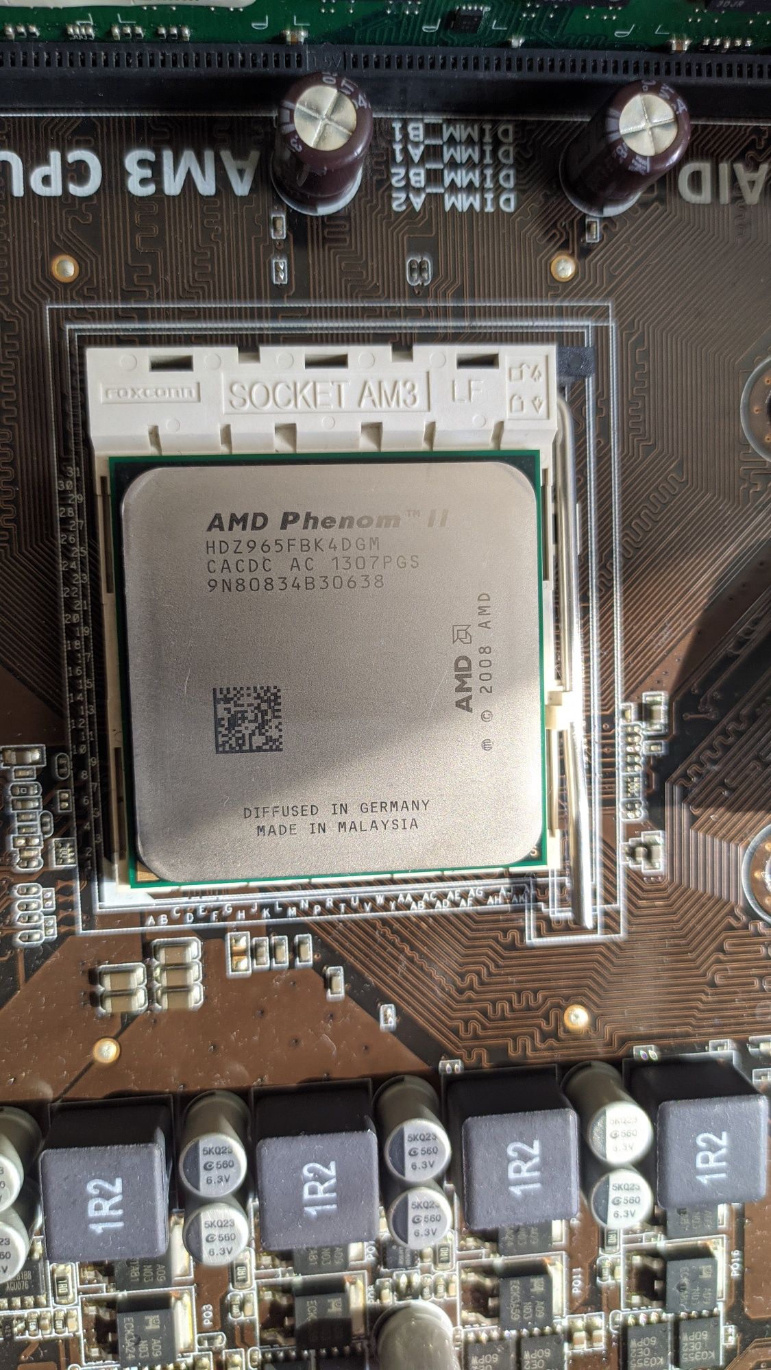 Процессор AMD Phenom II X4 965 Black Edition
