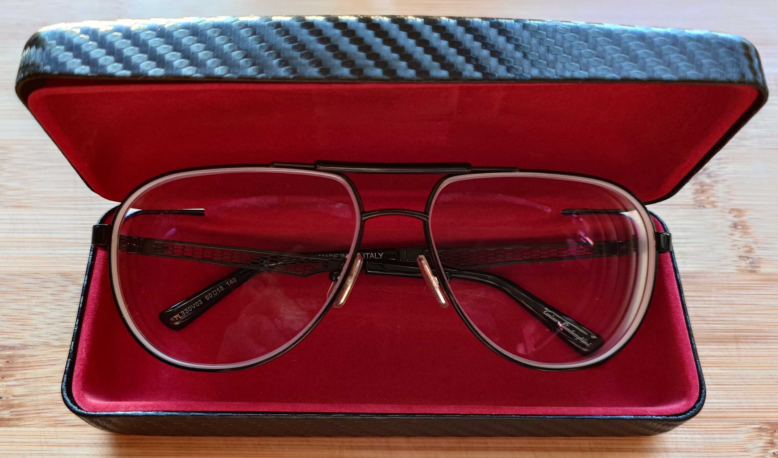 Tonino Lamborghini TL330V03 60mm Okulary Oprawki optyczne  Nowe Włochy