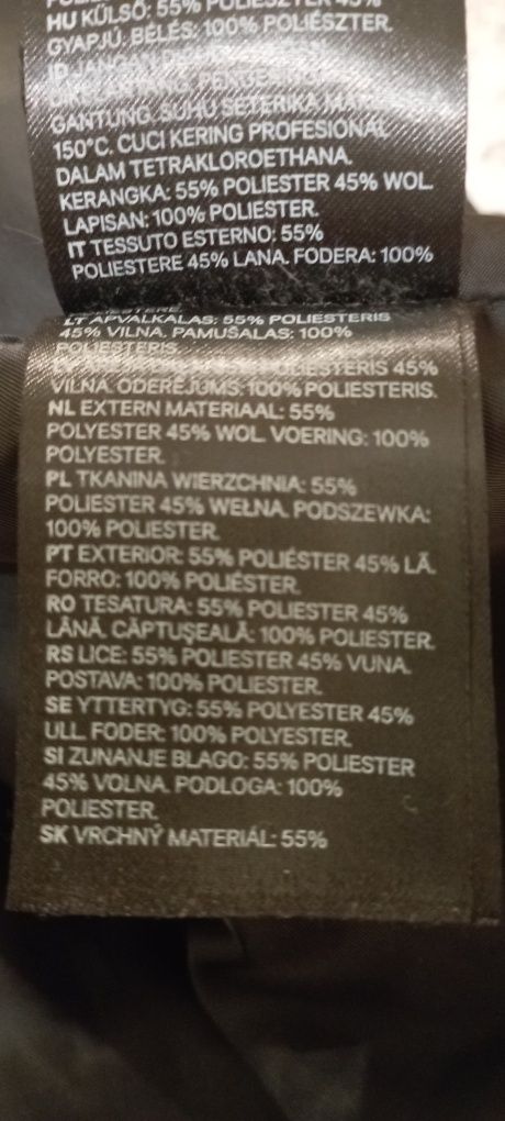 Płaszcz wiosenny jesienny na podszewce