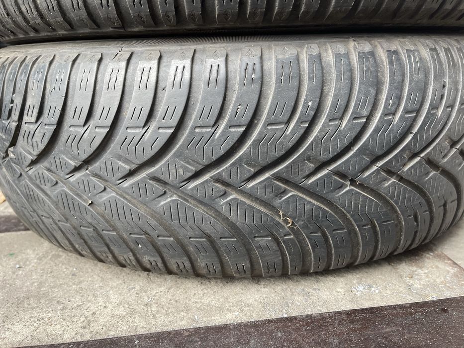 Шины 195/65 R15 Kliber б/у пара зима 6мм U6