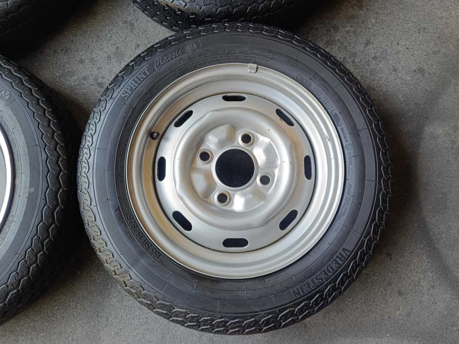 Koła całoroczne 15" 4x 130 et34 4J VW Garbus Kafer Karmann vredestein