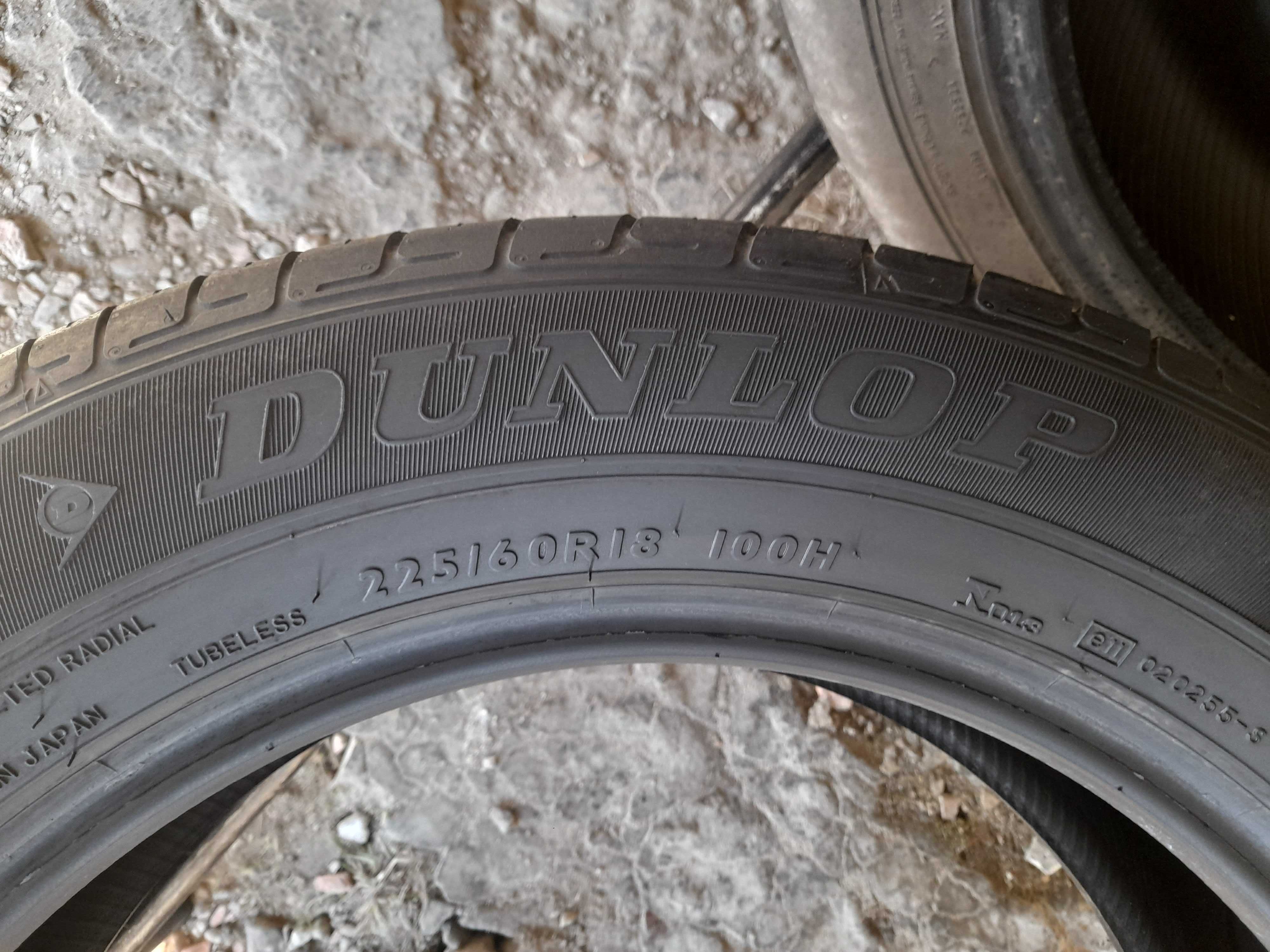 Літні шини 225/60 R18 Dunlop sp sport 01