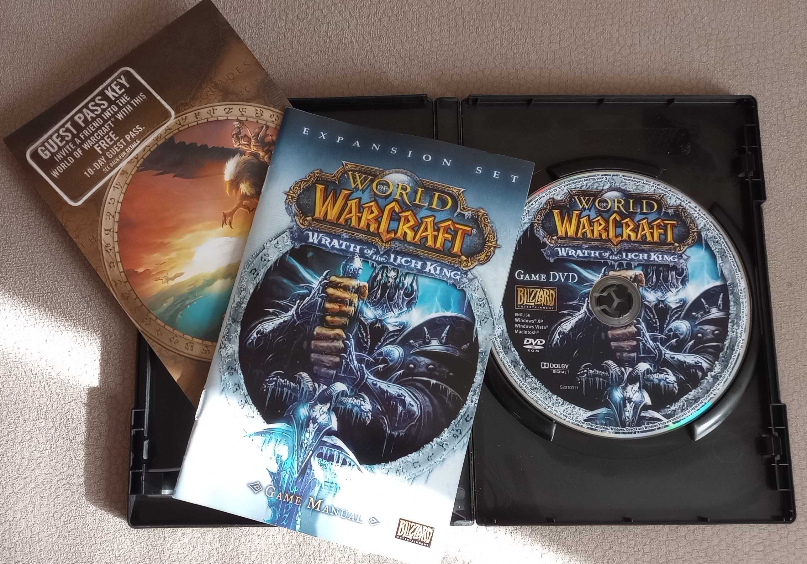 WarCraft - wydanie kolekcjonerskie bez klucza  - 3 oddzielne gry