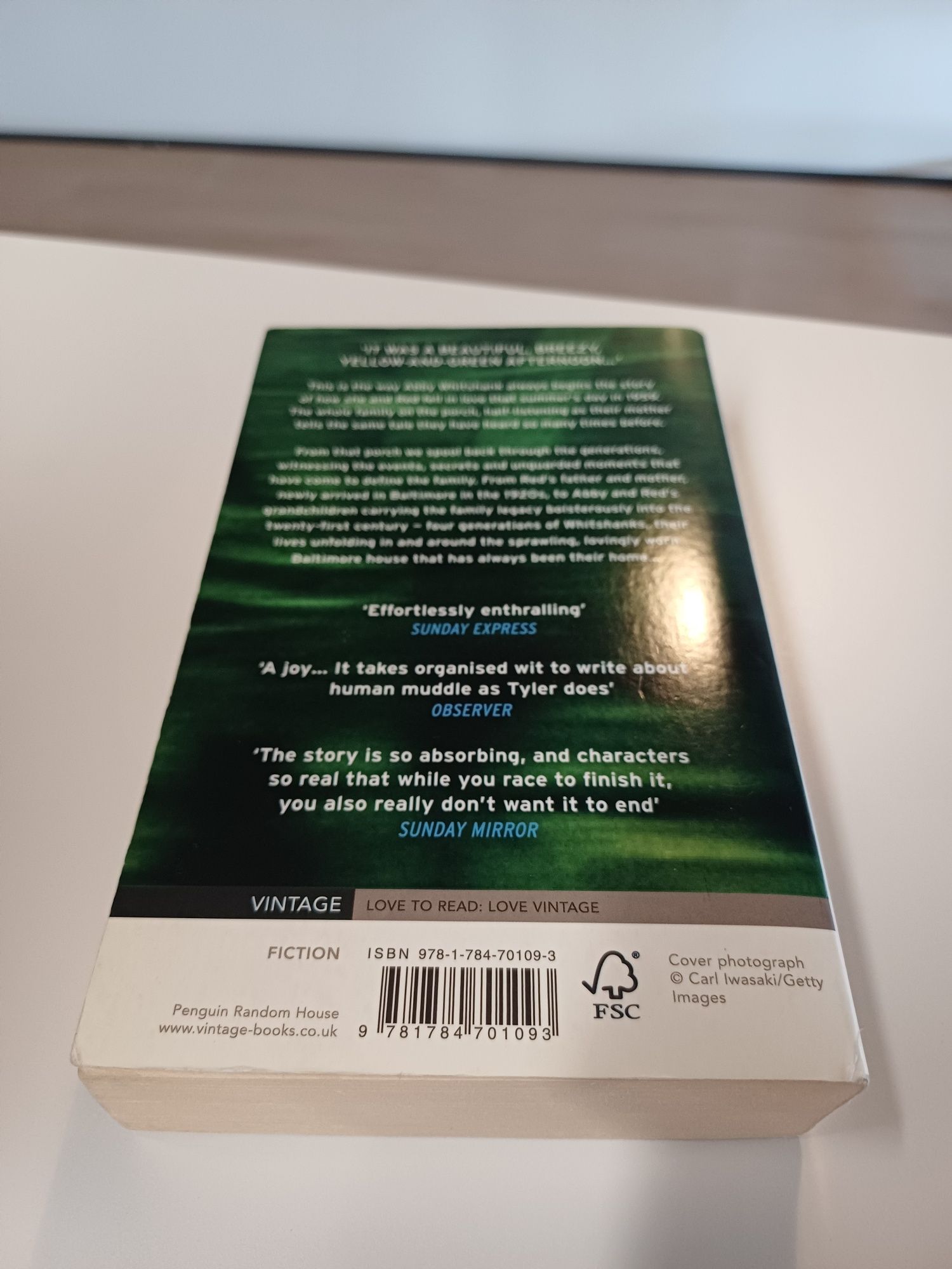 Livro A spool of blue thread - Anne Tyler