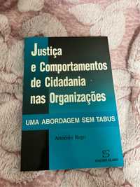 Livro “ Justiça e Comportamentos de Cidadania nas Organizações“