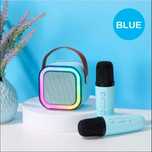 Портативная колонка с 2-мя микрофонами и подсветкой K12 10W Bluetooth