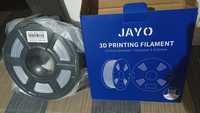 Filament JAYO PLA+ Silk SILVER  1,1 kg