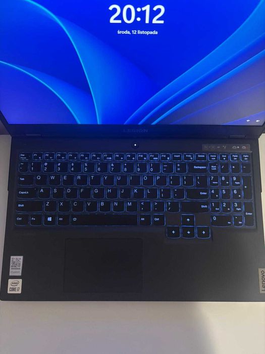 Laptop Lenovo Legion 5 15IMH05H  i7 16GB RAM 1TB SSD RTX2060 Win11