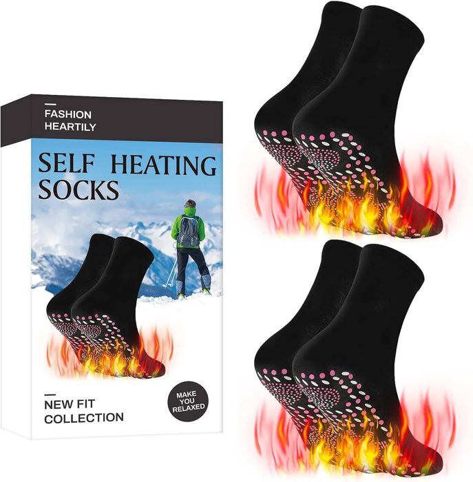 Termiczne Skarpety Samonagrzewające Się 2 PARY TUKNON Uniwersalne