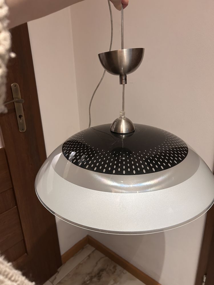 Szklana lampa wisząca na sufit klosz do lampy