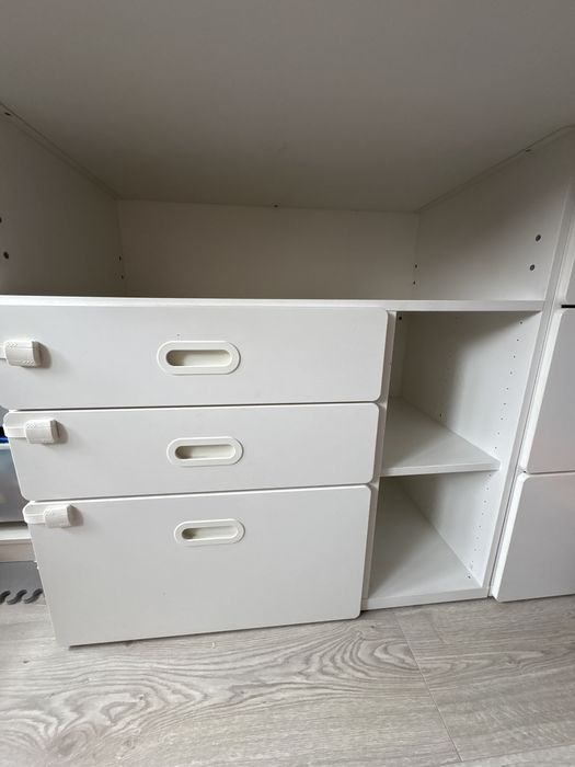 Przewijak smastad ikea 3 szuflady