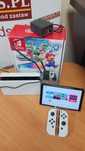 Nintendo Switch Oled (biały) - zestaw