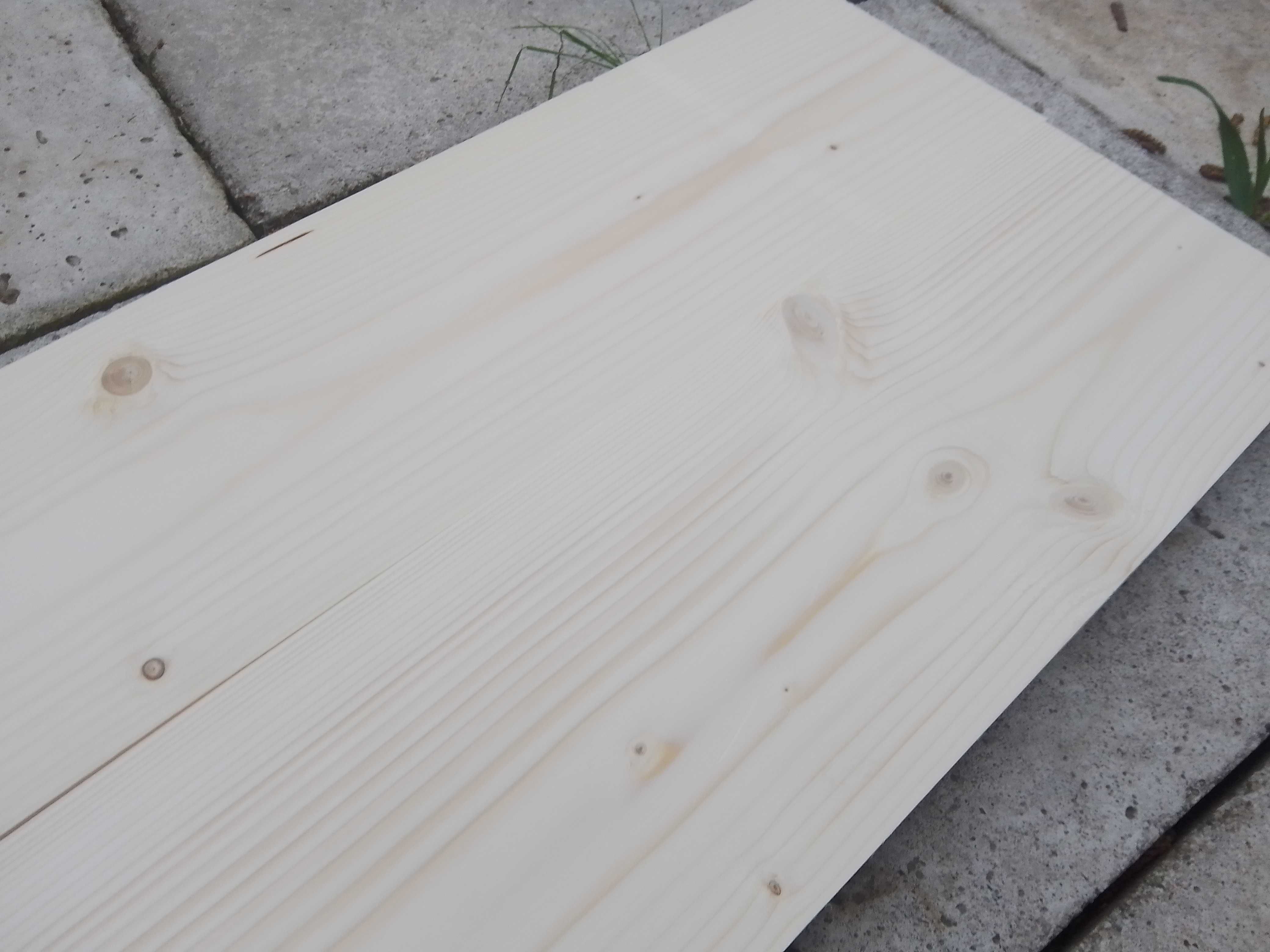 Drewniane deski 100x20x3 cm, gładkie , heblowane