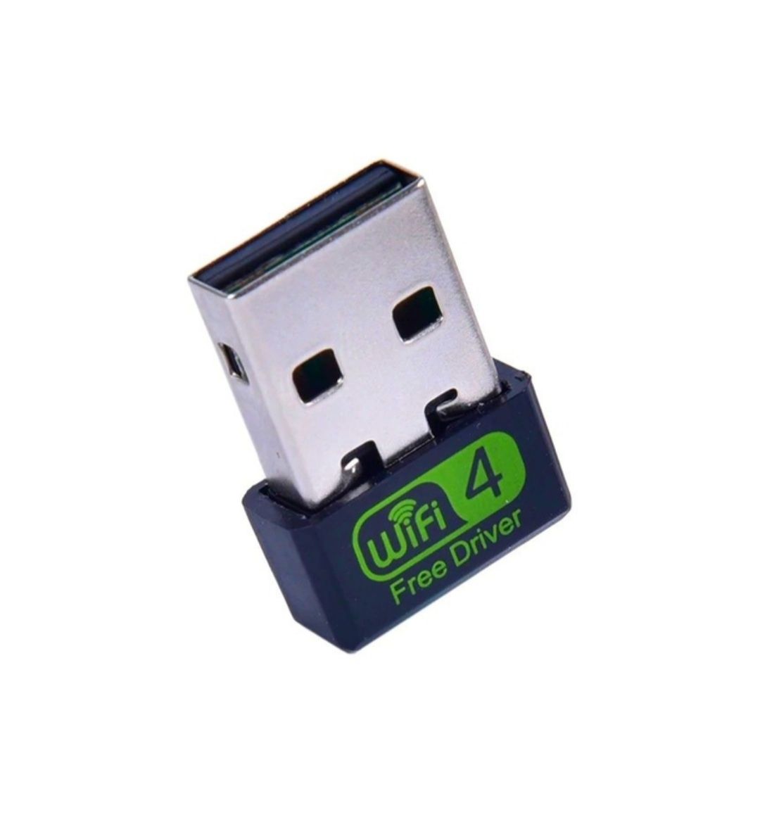 WiFi адаптер USB 2.0 стандарт WiFi 4/150 Мбіт/с для Windows XP/Vista/7
