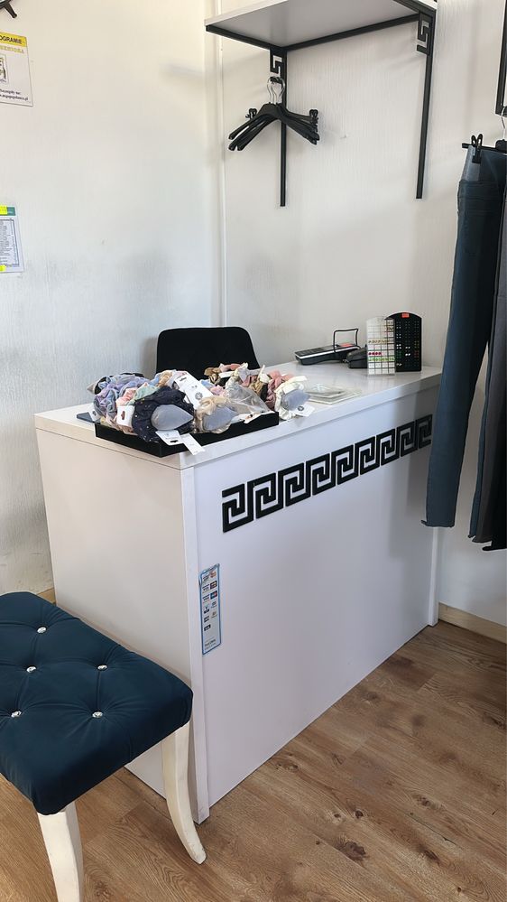 Wyposażenie sklepu odzieżowego, 70m2