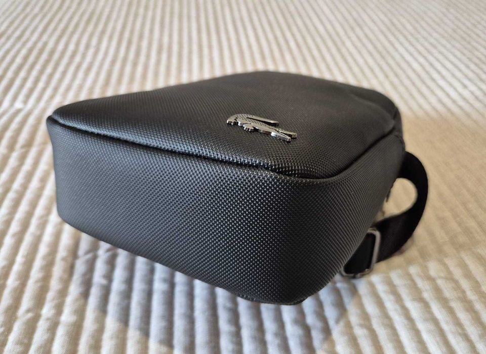Bolsa / Mala a Tiracolo LACOSTE Preta - nova