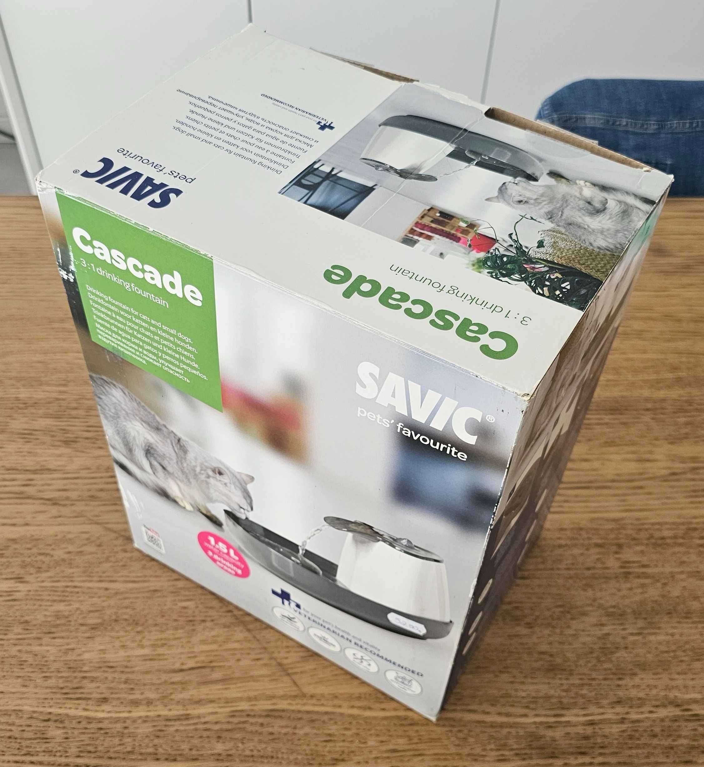 Savic Bebedouro Gato/Cão Drinking Fountain Cascade 1.5L