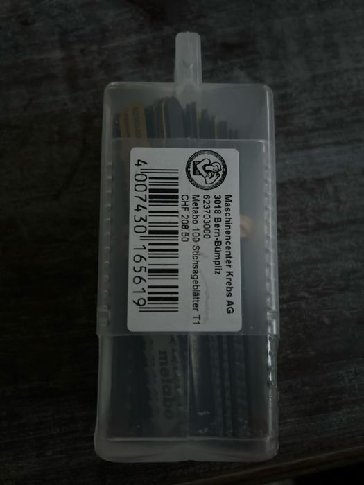 Brzeszczot wyrzynarka Metabo made in CHF