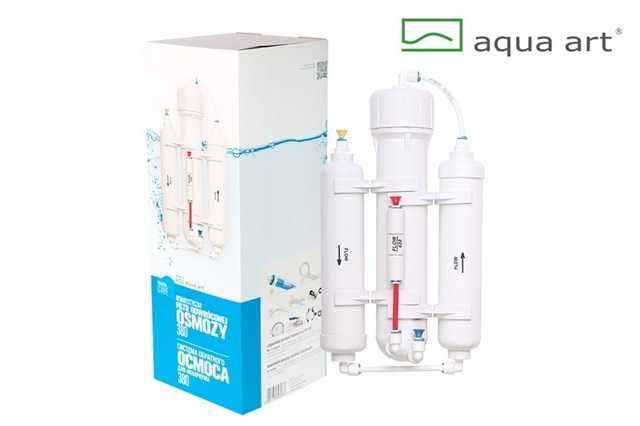 Akwarystyczny filtr odwróconej osmozy RO 100gpt, zestaw