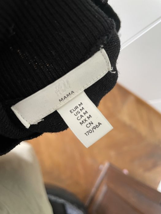H&M Mama sweter ciążowy rozmiar M golf na jesień sweterek dla ciężarny