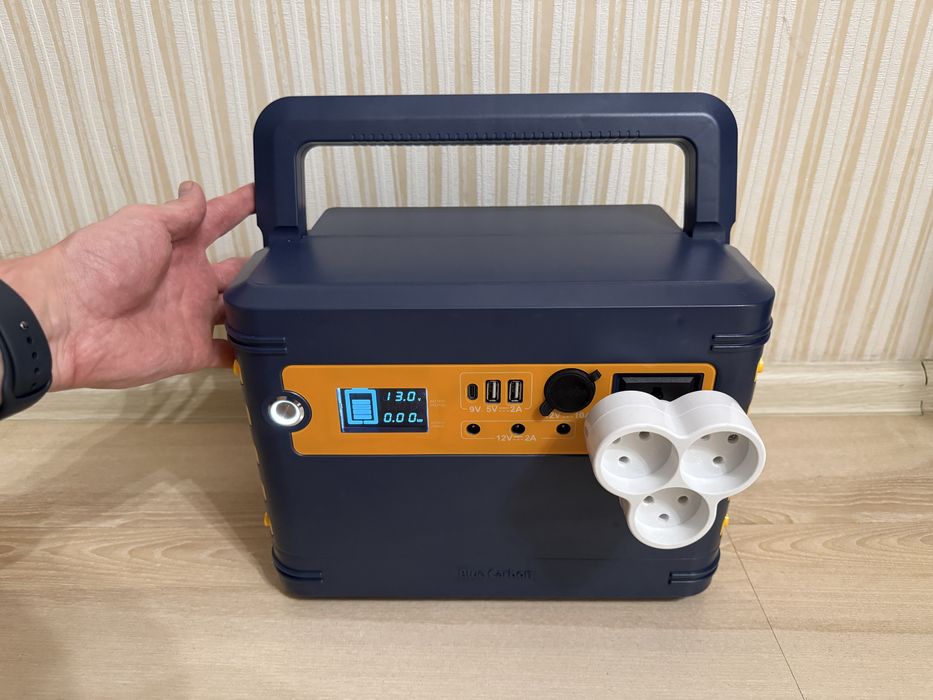 Зарядная станция Blue Carbon номинальная 1100w емкость 1024втч LiFePO₄