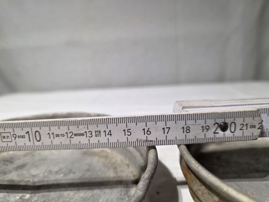 Szalki aluminiowe do wagi 3kg 16.5cm