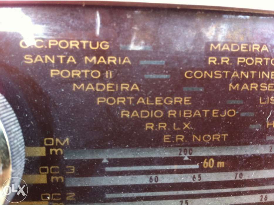 RÁdio a vÁvulas de 1956