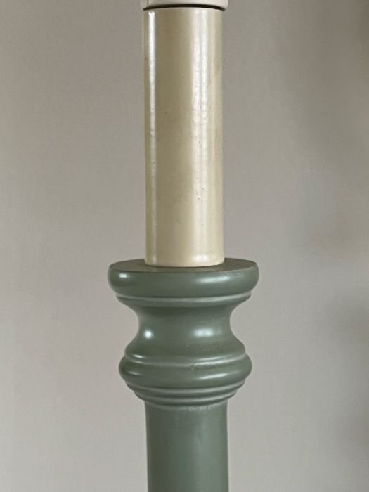 Podstawa lampy w kolorze miętowym