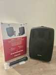Fonestar Amply 100W com microfone! Excelente oportunidade!!