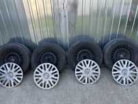 Koła stalowe 195/65/15 z kołpakami vw audi seat skoda