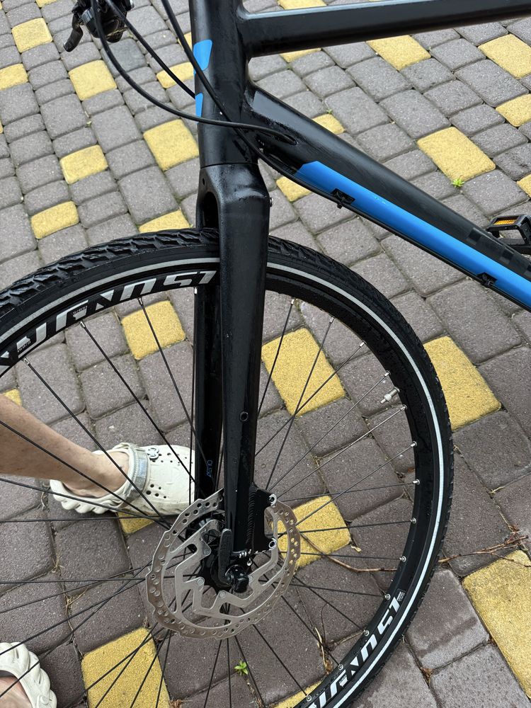 Велосипед cube sl road full claris 2x8 disc l