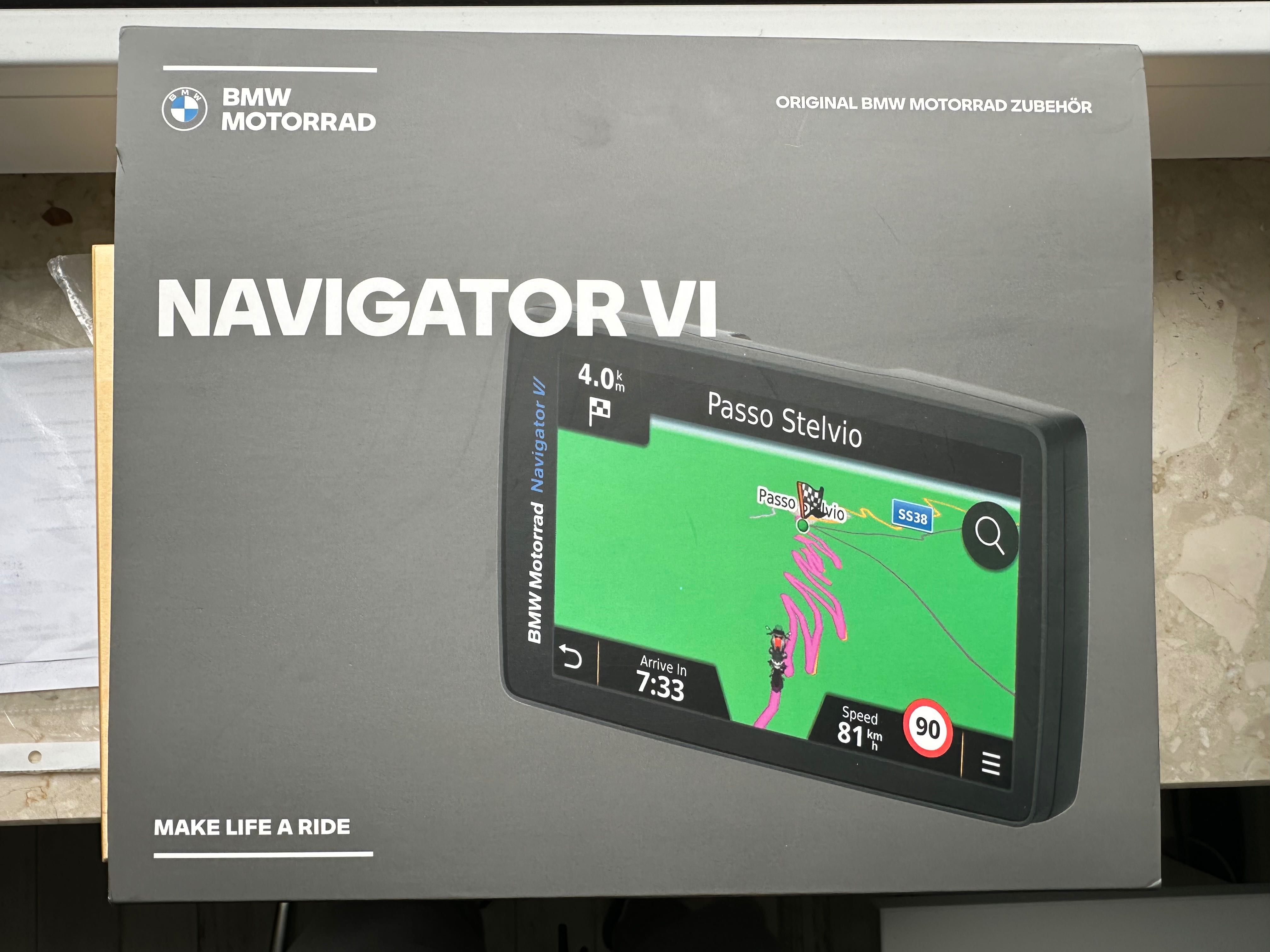 Nawigacja BMW Motorrad Navigator VI