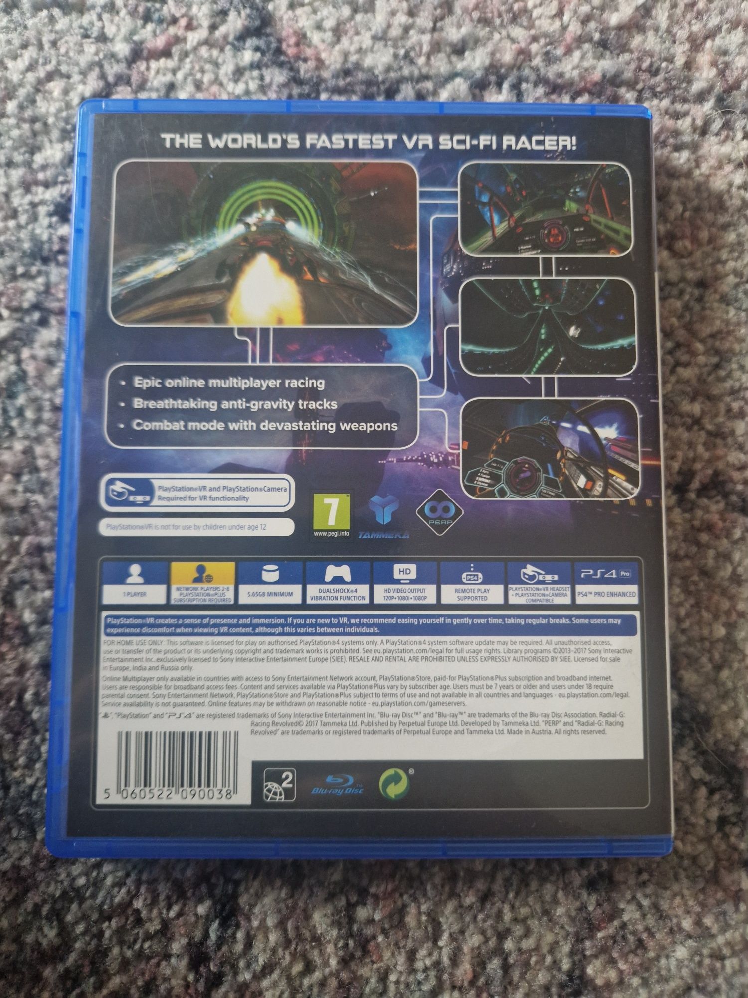 Radial-G PS4 VR.