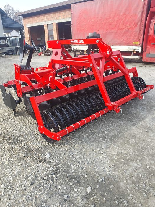 brona talerzowa kompaktowa agregat talerzowy nowy z wałem talerzówka