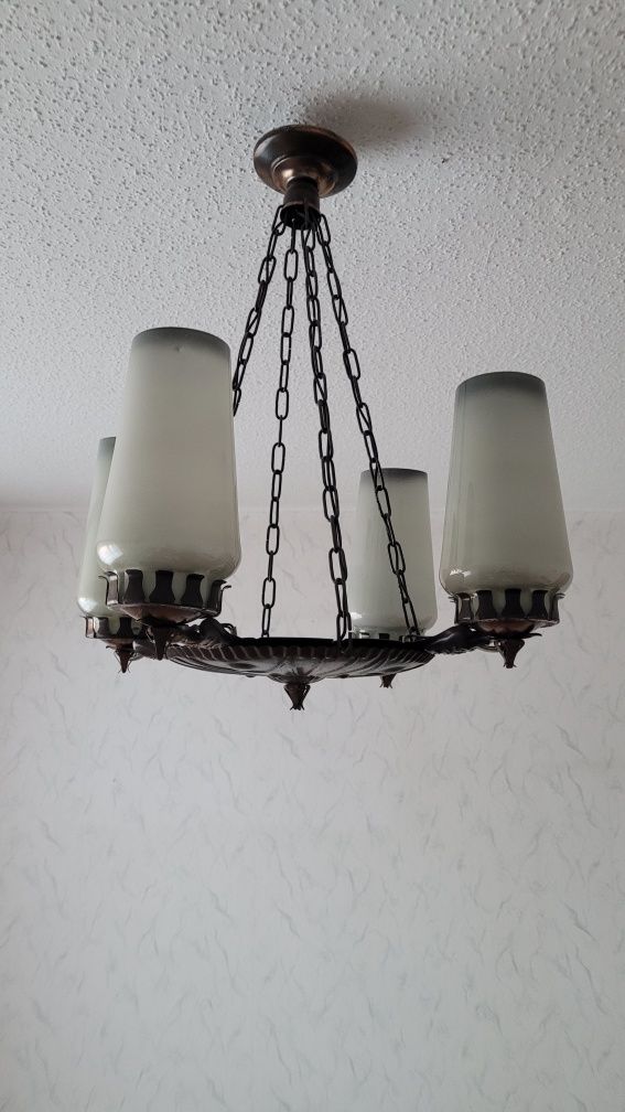 Lampa sufitowa, żyrandol, sprawna